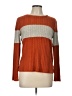 Unbranded Color Block Orange Pullover Sweater Size L (estimated) - photo 1