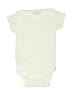 Gerber Solid Ivory Green Short Sleeve Onesie Size 0-3 mo - photo 2