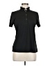 Greg Norman 100% Polyester Black Short Sleeve Top Size M - photo 1