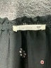 Soprano 100% Polyester Paisley Black Casual Dress Size L - photo 7