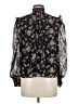 1.State 100% Polyester Black Long Sleeve Blouse Size M - photo 2