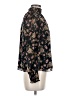 1.State 100% Polyester Black Long Sleeve Blouse Size M - photo 4
