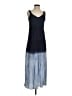Studio West 100% Rayon Tie-dye Blue Casual Dress Size S - photo 1
