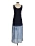 Studio West 100% Rayon Tie-dye Blue Casual Dress Size S - photo 2
