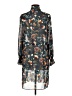 Zara Basic Blue 3/4 Sleeve Blouse Size M - photo 2