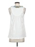 One September White Sleeveless Blouse Size S - photo 2