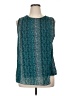 Worthington 100% Polyester Teal Sleeveless Blouse Size XL - photo 1