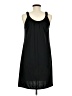Unbranded Solid Black Casual Dress Size M - photo 2