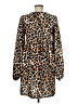 ASOS Design Animal Print Brown Casual Dress Size 8 - photo 2