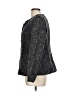 Rachel Zoe 100% Polyester Tweed Gray Blazer Size L - photo 5