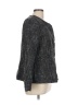 Rachel Zoe 100% Polyester Tweed Gray Blazer Size L - photo 4