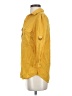 Fei 100% Cotton Yellow 3/4 Sleeve Button-Down Shirt Size 2 - photo 5