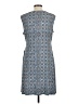 Dana Buchman Paisley Blue Casual Dress Size L - photo 2