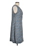 Dana Buchman Paisley Blue Casual Dress Size L - photo 4
