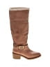 Coach Brown Tan Boots Size 8 1/2 - photo 1