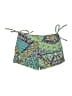 Unbranded Print Green Board Shorts Size 6 (estimated) - photo 1