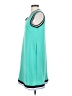 Unbranded Color Block Teal Casual Dress Size S (estimated) - photo 5