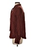 Express Burgundy Long Sleeve Blouse Size S - photo 5