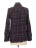 Daytrip Plaid Burgundy Long Sleeve Button-Down Shirt Size L - photo 2