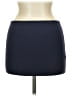 Unbranded Solid Blue Tan Casual Skirt Size M - photo 2