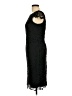 Review 100% Polyester Black Cocktail Dress Size 10 - photo 5