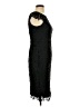 Review 100% Polyester Black Cocktail Dress Size 10 - photo 4
