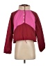 Zara 100% Polyester Color Block Burgundy Jacket Size XS - photo 1
