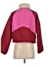 Zara 100% Polyester Color Block Burgundy Jacket Size XS - photo 2