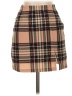 Unbranded Plaid Brown Casual Skirt Size XXS (estimated) - photo 1