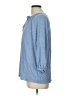Croft & Barrow Blue 3/4 Sleeve Blouse Size L - photo 5