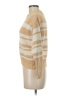 Veda Stripes Tan Turtleneck Sweater Size M - photo 5