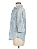 Unbranded 100% Cotton Blue 3/4 Sleeve Button-Down Shirt Size M (estimated) - photo 5