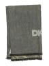 DKNY Gray Black Scarf One size - photo 2