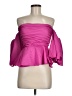 AMUR 100% Polyester Pink 3/4 Sleeve Blouse Size 8 - photo 1