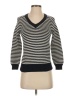 J.Crew 100% Cotton Stripes Black Pullover Sweater Size XXS (estimated) - photo 1