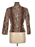 Rachel Roy Collection Animal Print Brown Blazer Size 8 - photo 2