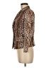 Rachel Roy Collection Animal Print Brown Blazer Size 8 - photo 5