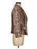 Rachel Roy Collection Animal Print Brown Blazer Size 8 - photo 4