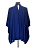 The ZigZag Stripe Blue 3/4 Sleeve Blouse Size L - photo 2