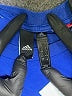Adidas Color Block Blue Short Sleeve T-Shirt Size S (kids) - photo 3