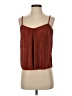 Aeropostale 100% Polyester Brown Sleeveless Blouse Size S - photo 1