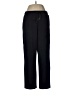 Ann Taylor LOFT Stripes Black Casual Pants Size M - photo 1