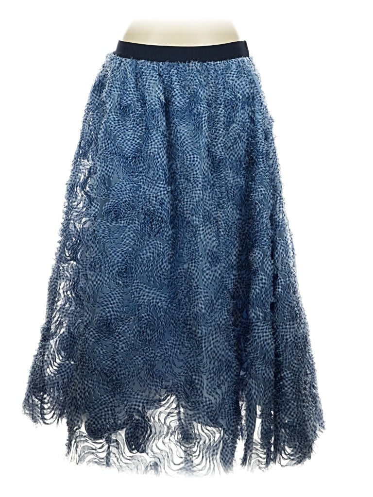 Pre-owned Carlisle Denim Skirt In Blue