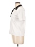 Etcetera Ivory Short Sleeve Blouse Size L - photo 5