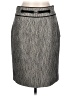 Classiques Entier Chevron-herringbone Gray Formal Skirt Size 10 - photo 1