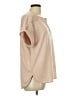 Cupio Tan Short Sleeve Blouse Size L - photo 4