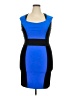 Cache Color Block Blue Cocktail Dress Size XXL (estimated) - photo 1