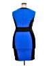 Cache Color Block Blue Cocktail Dress Size XXL (estimated) - photo 2