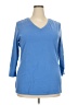 Amazon Essentials Blue 3/4 Sleeve T-Shirt Size XXL - photo 1