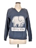 Ivory Ella Blue Pullover Sweater Size L - photo 1